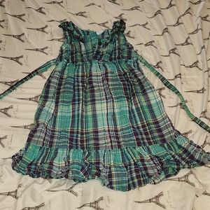 Cherokee plain dress purple and turquoise